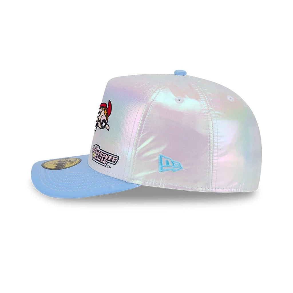 Power Puff Girls Character Graphic White 59FIFTY A-Frame Fitted Cap