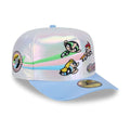 Power Puff Girls Character Graphic White 59FIFTY A-Frame Fitted Cap