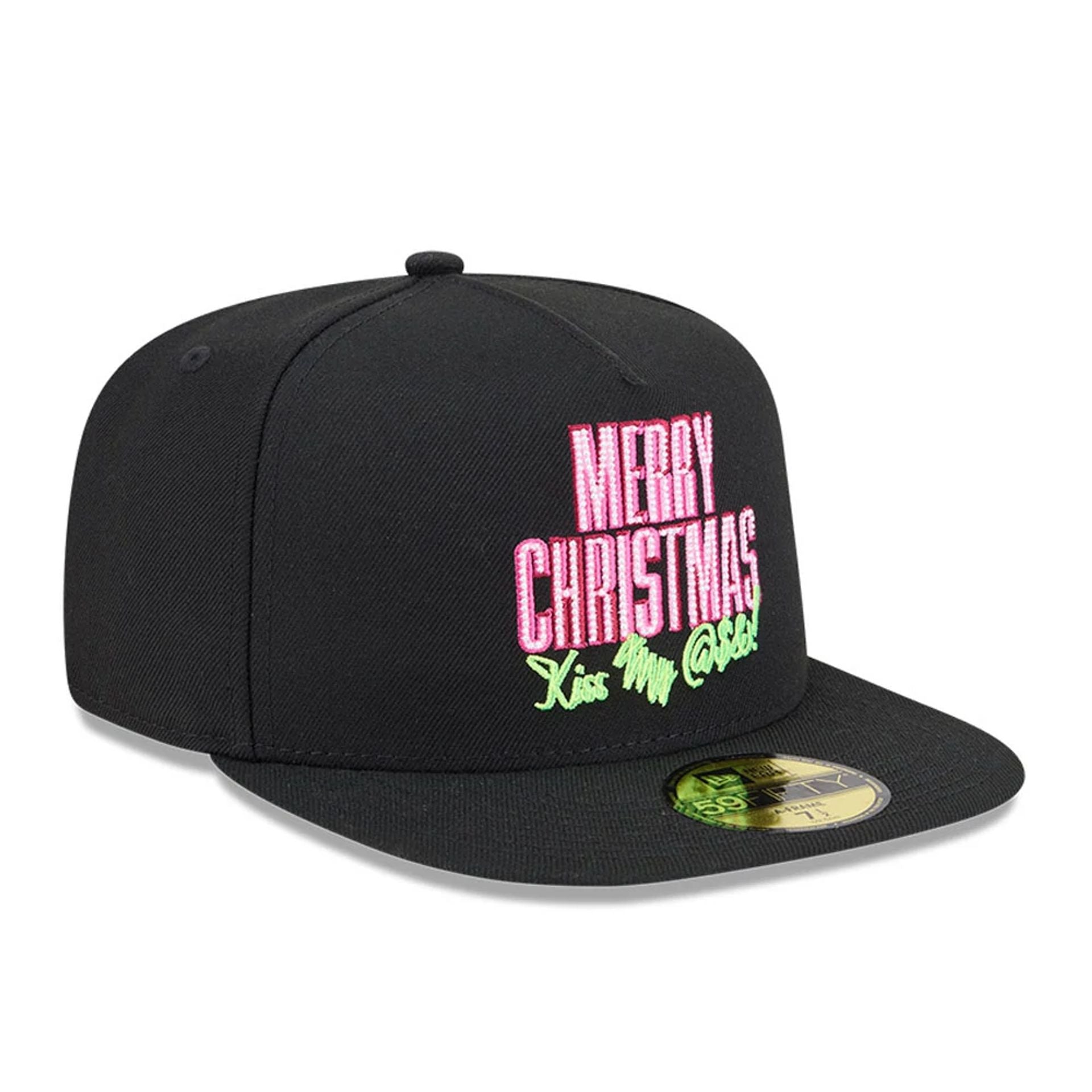 National Lampoons Christmas Vacation Black 59FIFTY A-Frame Fitted Cap