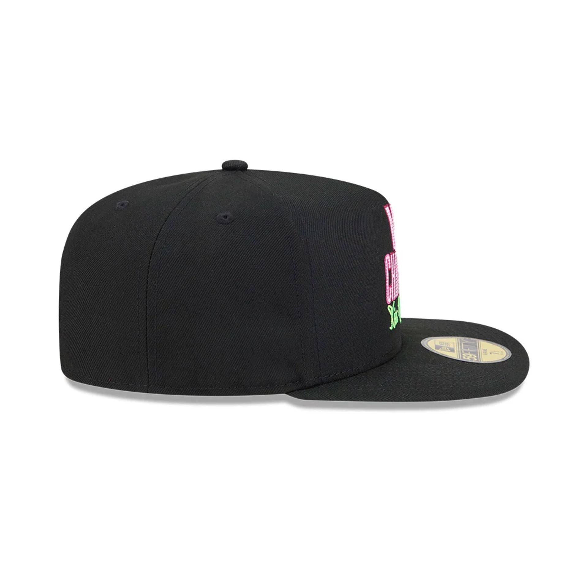 National Lampoons Christmas Vacation Black 59FIFTY A-Frame Fitted Cap