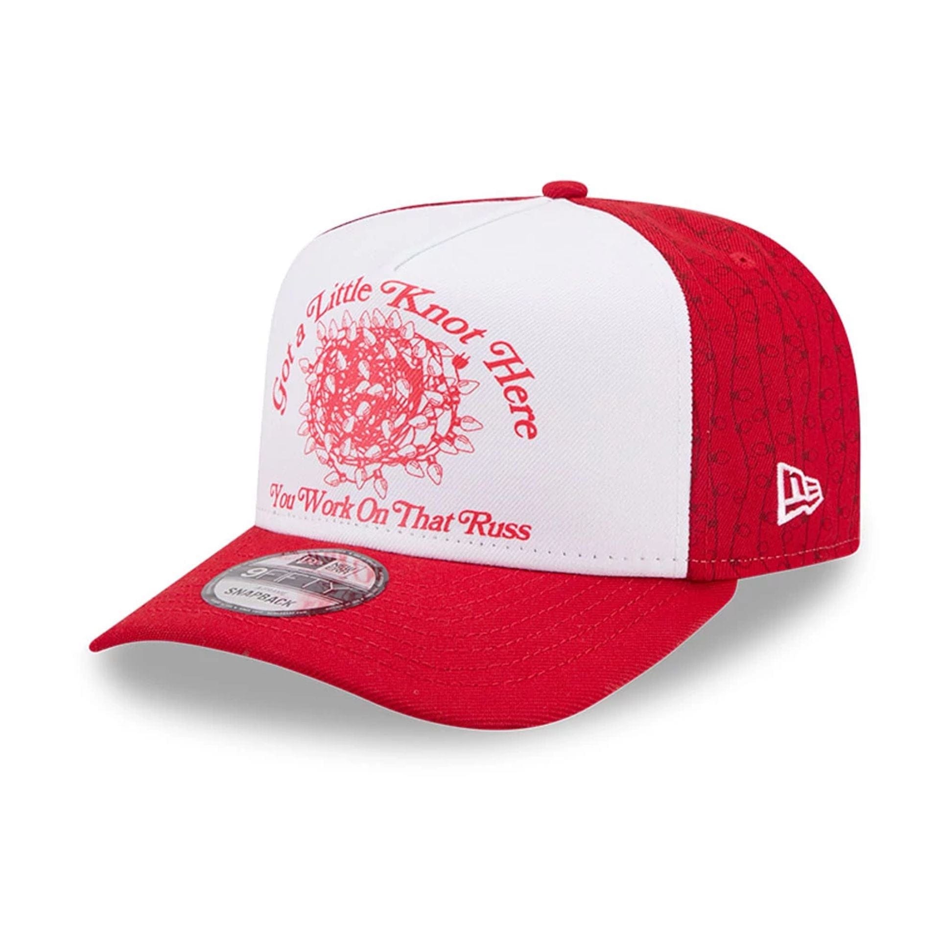 National Lampoons Christmas Red 9FIFTY A-Frame Snapback Adjustable Cap