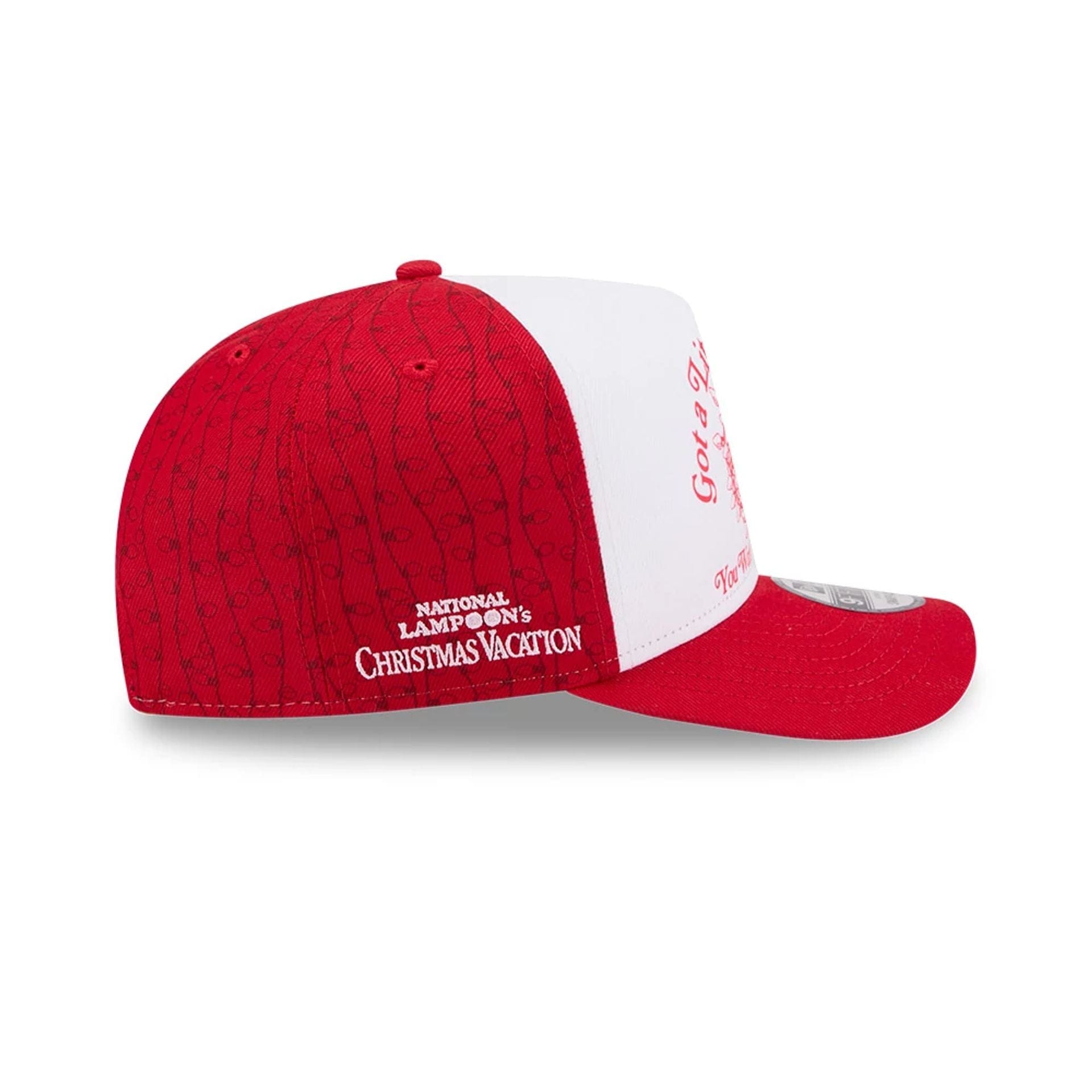 National Lampoons Christmas Red 9FIFTY A-Frame Snapback Adjustable Cap