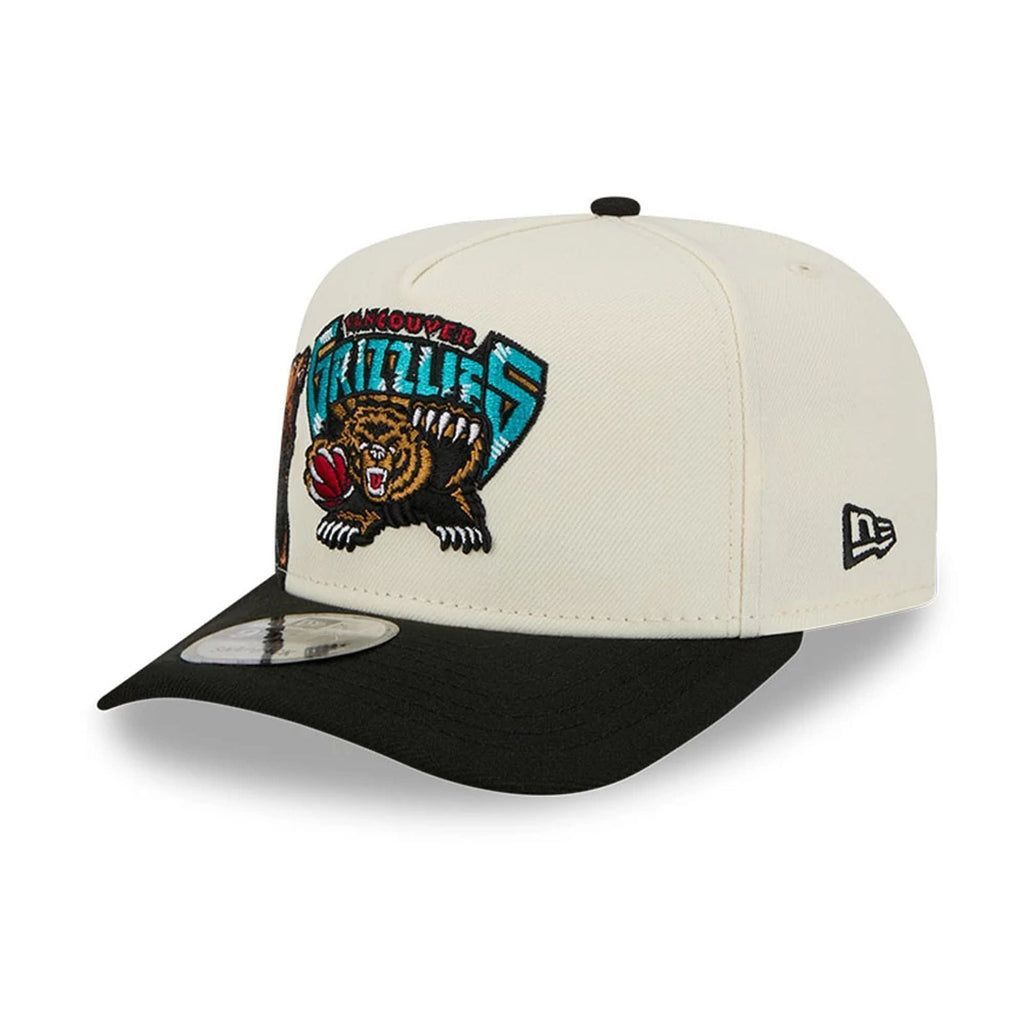 Vancouver Grizzlies NBA Black 9FIFTY A-Frame Snapback Adjustable Cap