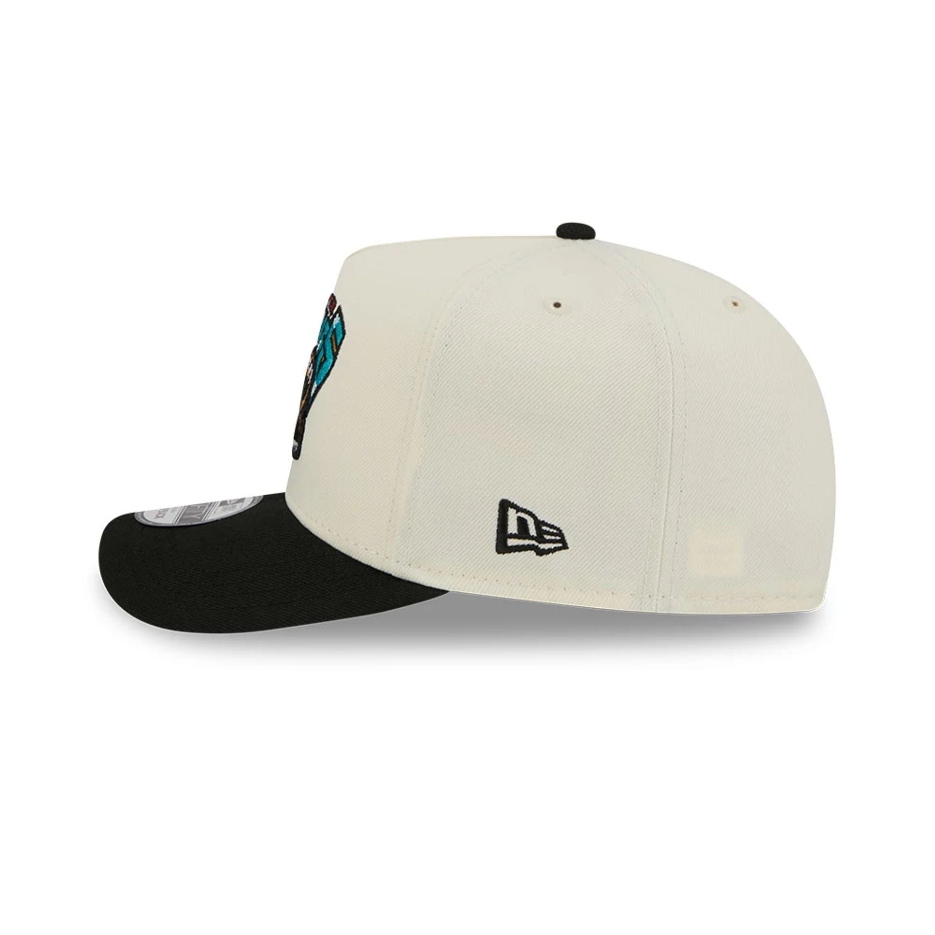 Vancouver Grizzlies NBA Black 9FIFTY A-Frame Snapback Adjustable Cap