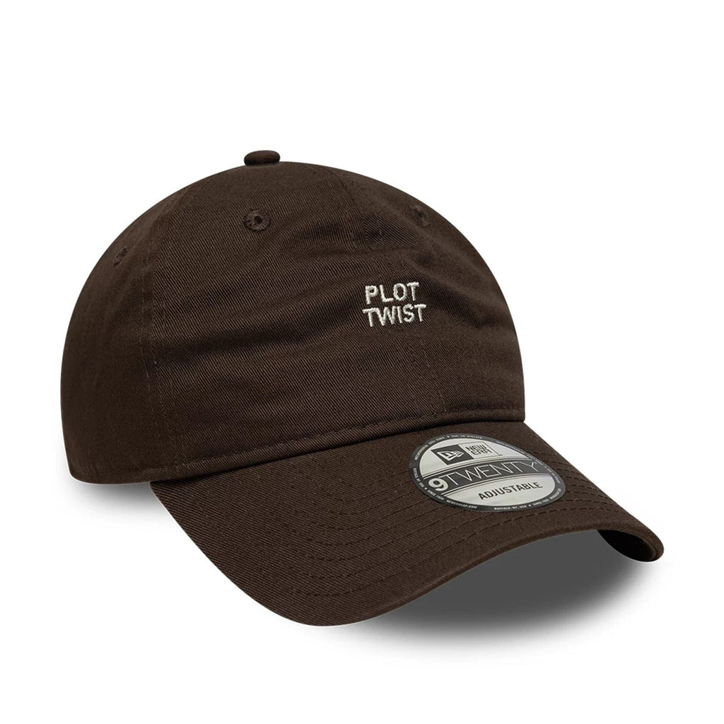 New Era Slogan Plot Twist Dark Brown 9TWENTY Adjustable Cap