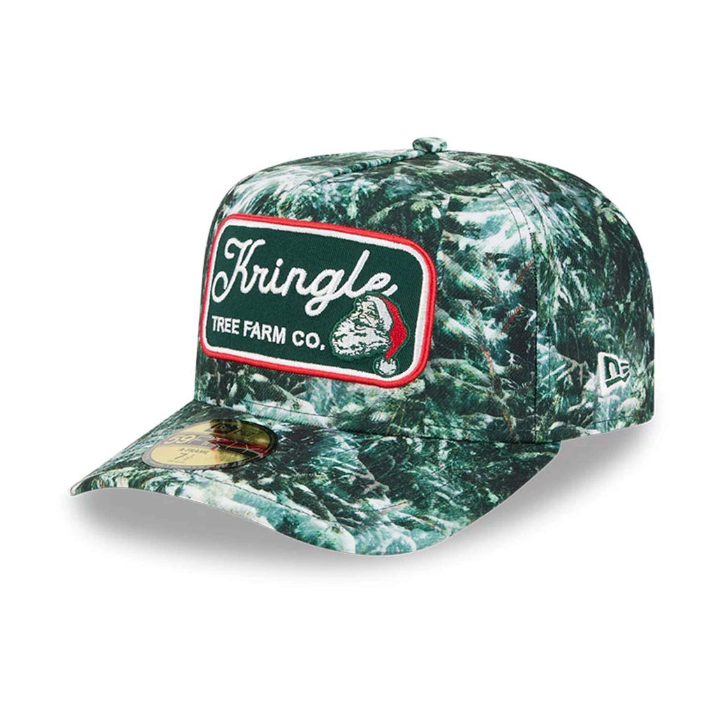 New Era Holiday Essentials Dark Green 59FIFTY A-Frame Fitted Cap