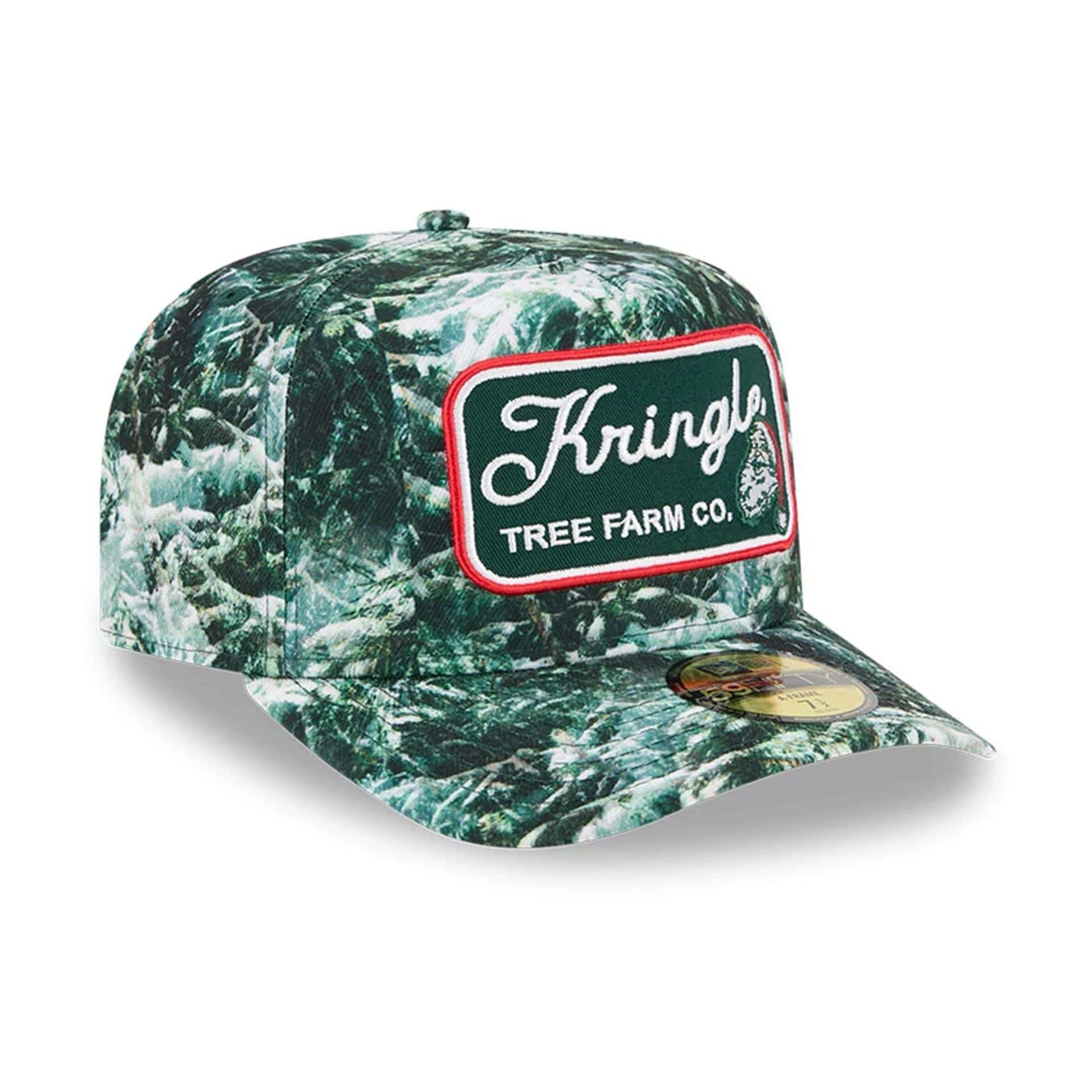 New Era Holiday Essentials Dark Green 59FIFTY A-Frame Fitted Cap