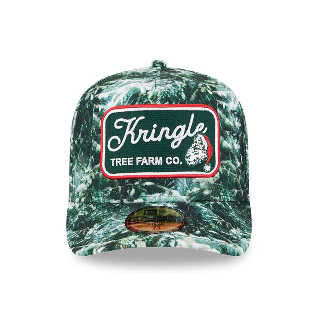 New Era Holiday Essentials Dark Green 59FIFTY A-Frame Fitted Cap
