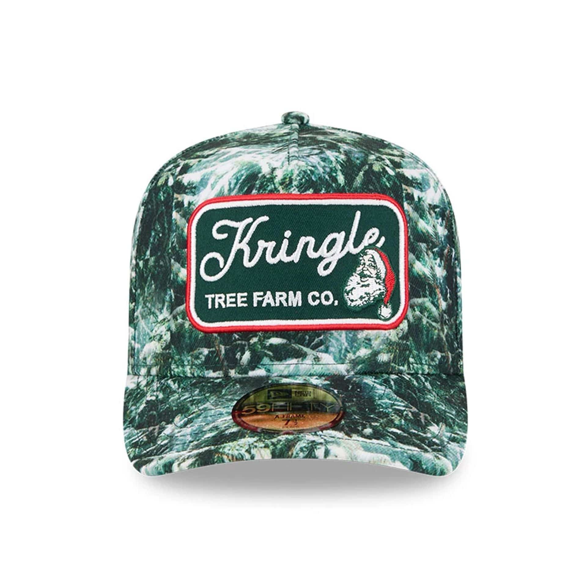 New Era Holiday Essentials Dark Green 59FIFTY A-Frame Fitted Cap