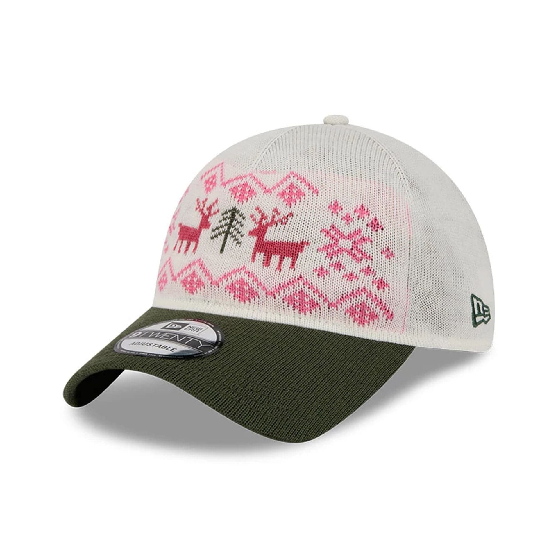 New Era Holiday Essentials White 9TWENTY Adjustable Cap