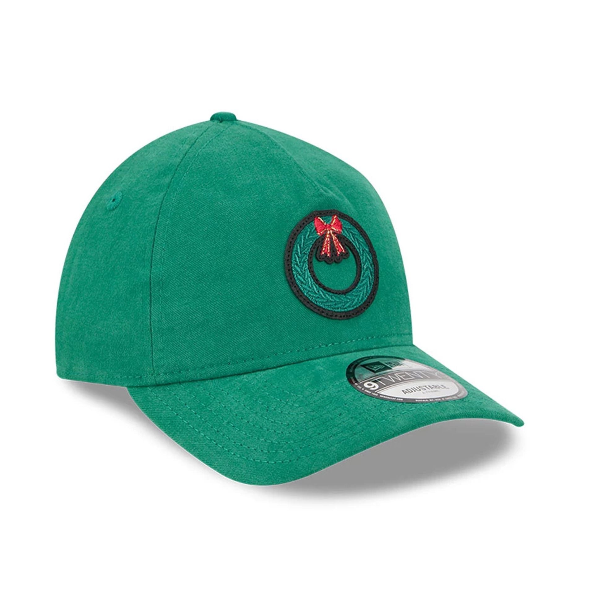 New Era Holiday Essentials Green 9TWENTY A-Frame Adjustable Cap