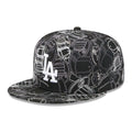 LA Dodgers MLB Cap Scramble Black 59FIFTY Fitted Cap