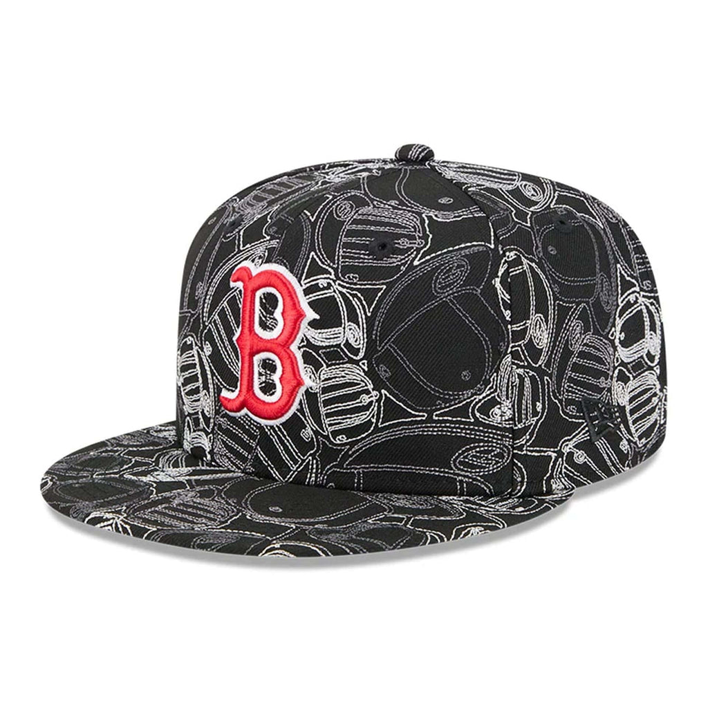 Boston Red Sox MLB Cap Scramble Black 59FIFTY Fitted Cap
