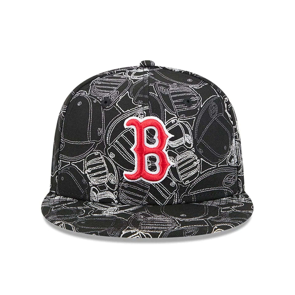 Boston Red Sox MLB Cap Scramble Black 59FIFTY Fitted Cap