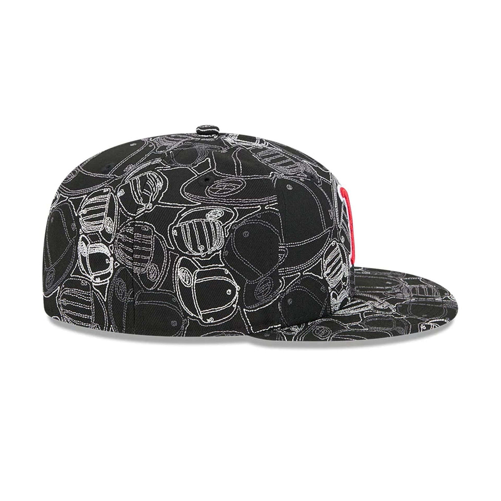 Boston Red Sox MLB Cap Scramble Black 59FIFTY Fitted Cap