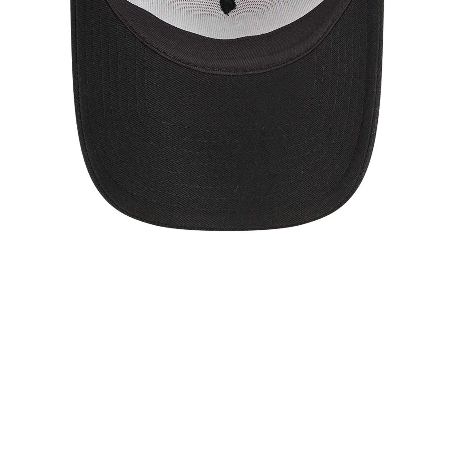 Atlanta Braves MLB Novelty Check Black 9FORTY A-Frame Adjustable Cap