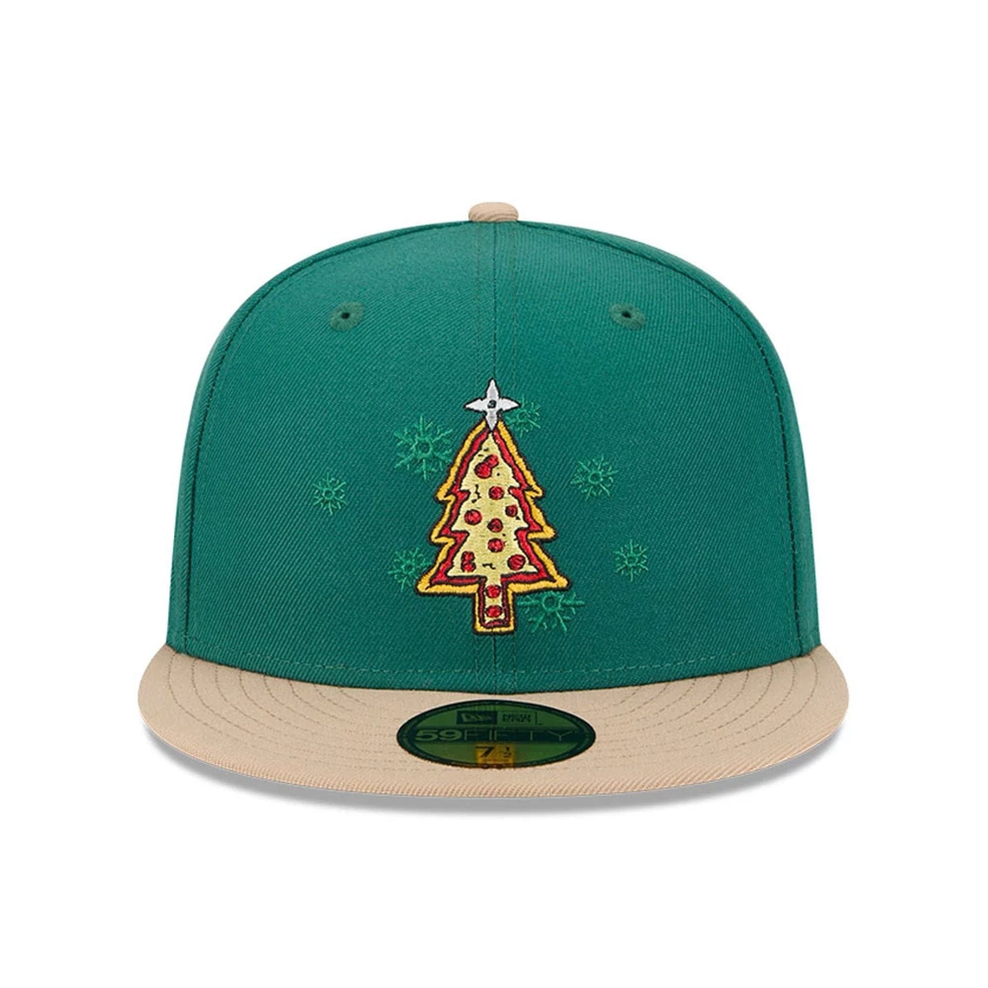 Teenage Mutant Ninja Turtles Pizza Tree Green 59FIFTY Fitted Cap