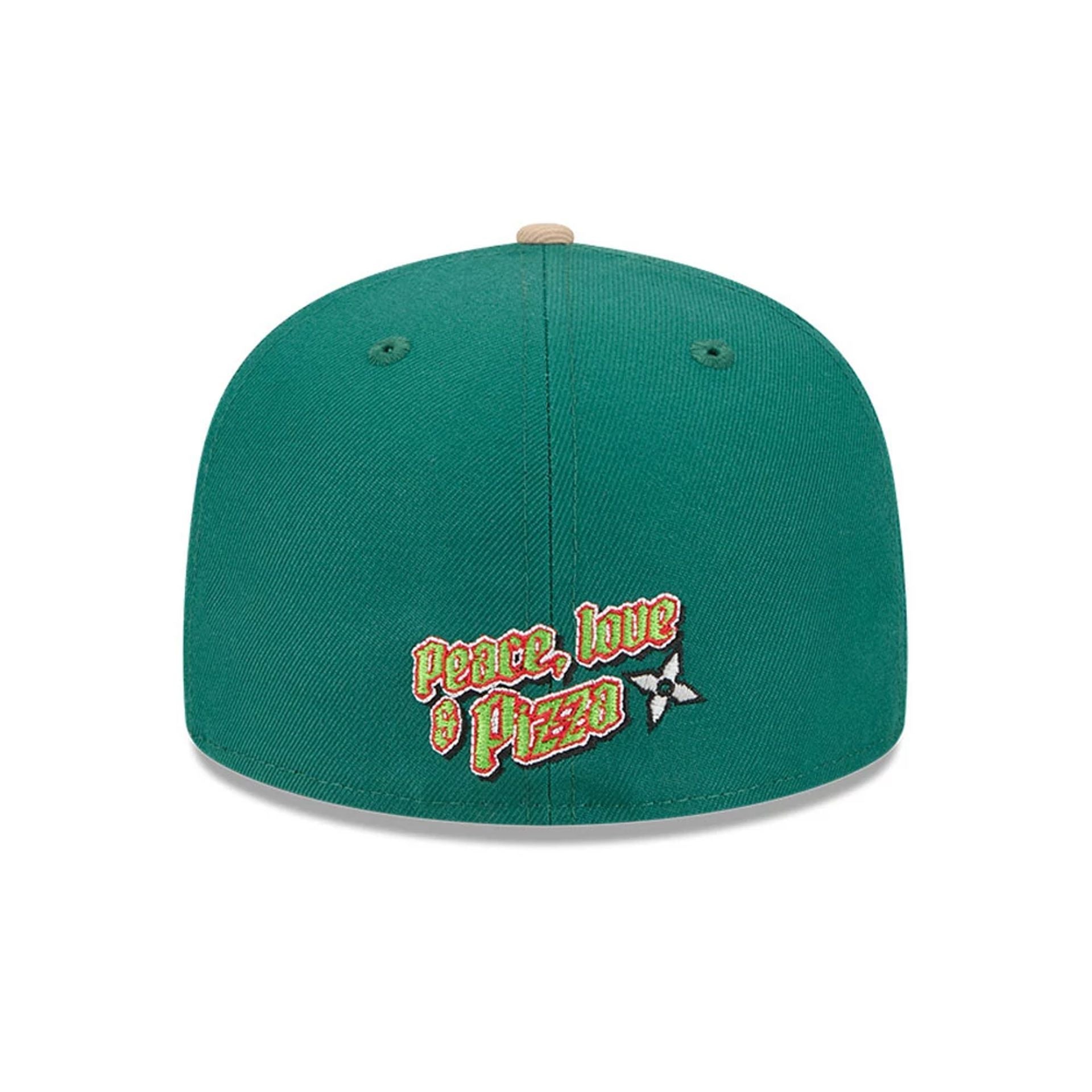 Teenage Mutant Ninja Turtles Pizza Tree Green 59FIFTY Fitted Cap