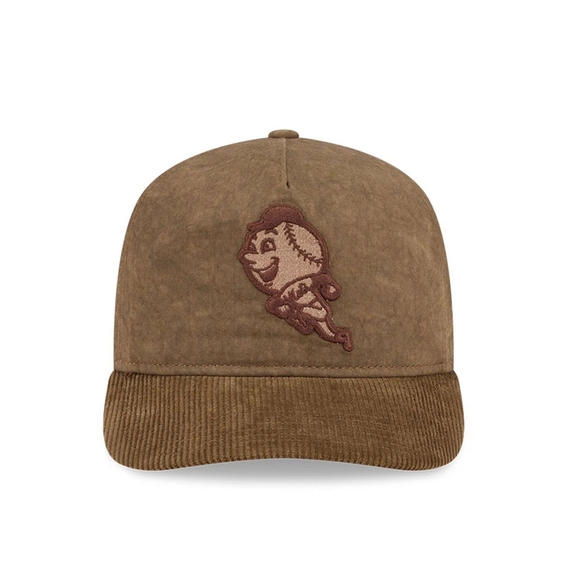 New York Mets MLB Utility Linen Open Brown 19TWENTY Adjustable Cap