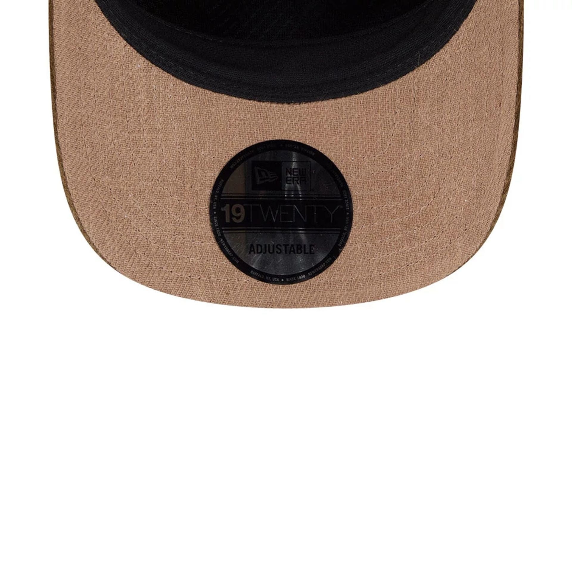 Boston Red Sox MLB Utility Linen Open Brown 19TWENTY Adjustable Cap