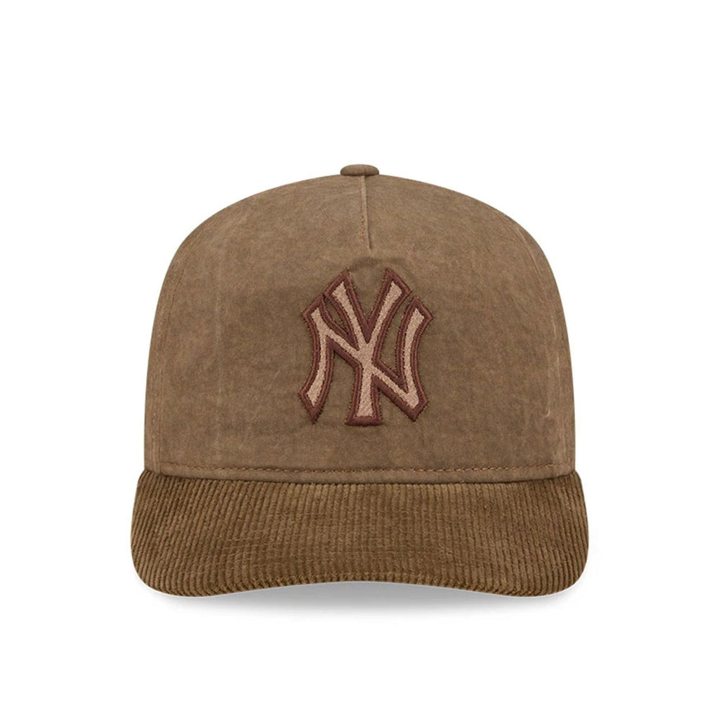 New York Yankees MLB Utility Linen Open Brown 19TWENTY Adjustable Cap