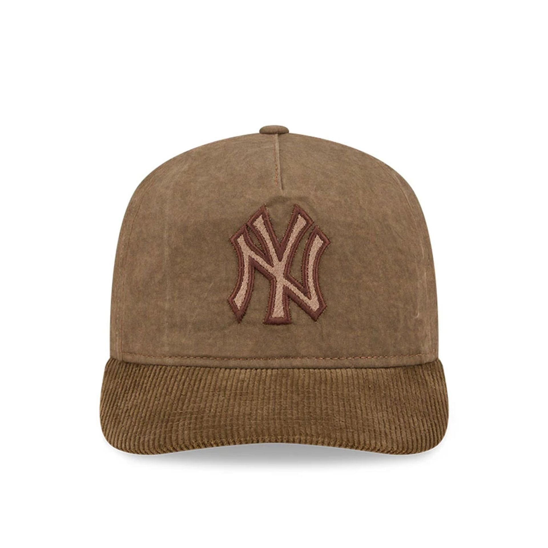 New York Yankees MLB Utility Linen Open Brown 19TWENTY Adjustable Cap