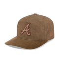Atlanta Braves MLB Utility Linen Open Brown 19TWENTY Adjustable Cap