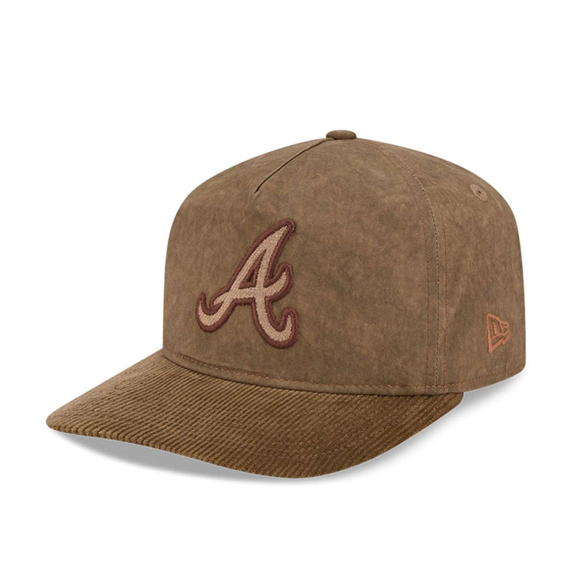 Atlanta Braves MLB Utility Linen Open Brown 19TWENTY Adjustable Cap