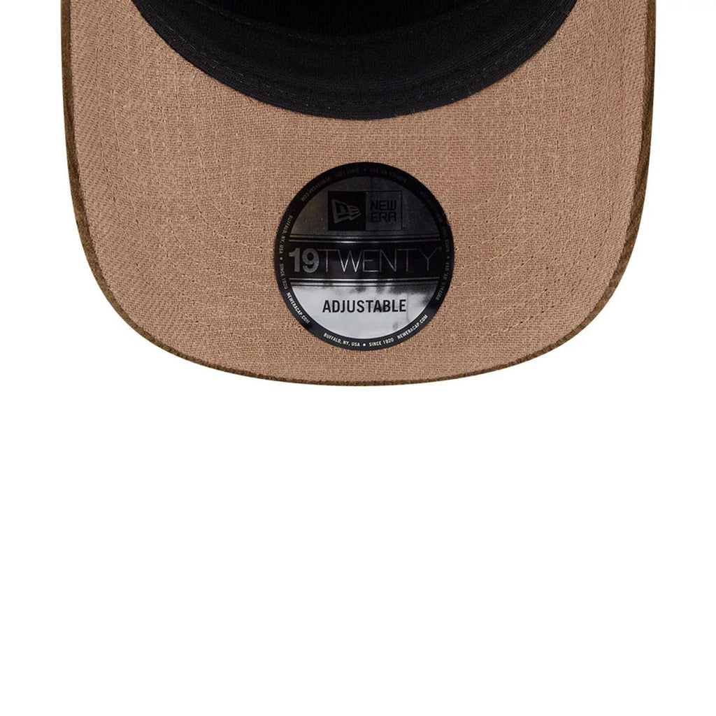 Atlanta Braves MLB Utility Linen Open Brown 19TWENTY Adjustable Cap