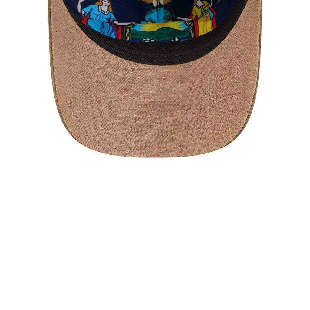 New York Mets MLB Open Brown 9TWENTY A-Frame Adjustable Cap