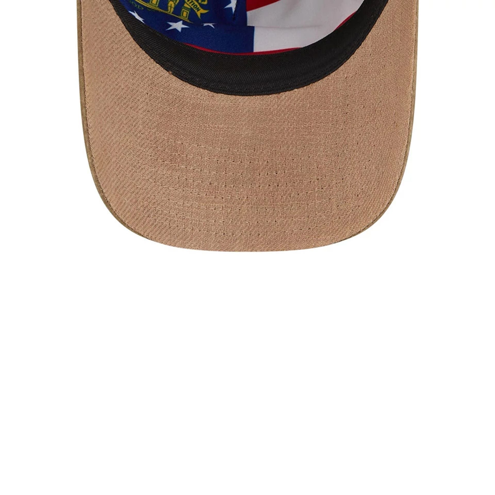 Atlanta Braves MLB Open Brown 9TWENTY A-Frame Adjustable Cap