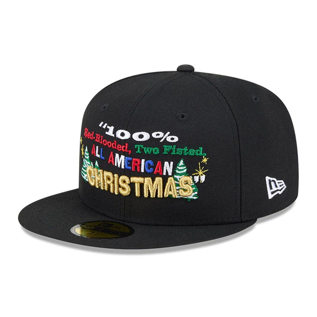 A Christmas Story Warner Brothers Black 59FIFTY Fitted Cap