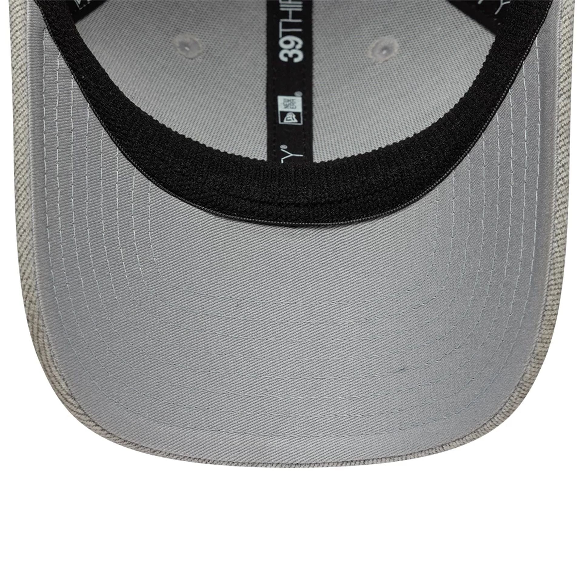 New Era Grey 39THIRTY Downflap Stretch Fit Cap