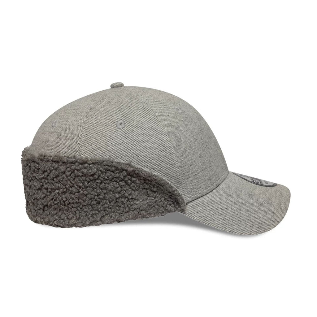 New Era Grey 39THIRTY Downflap Stretch Fit Cap