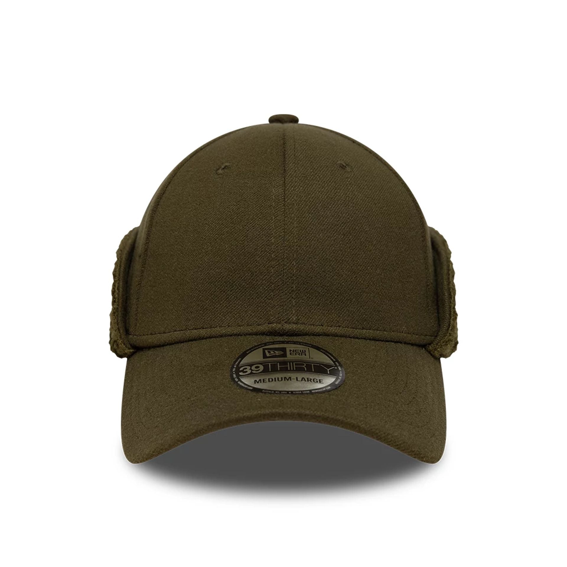 New Era Green 39THIRTY Downflap Stretch Fit Cap