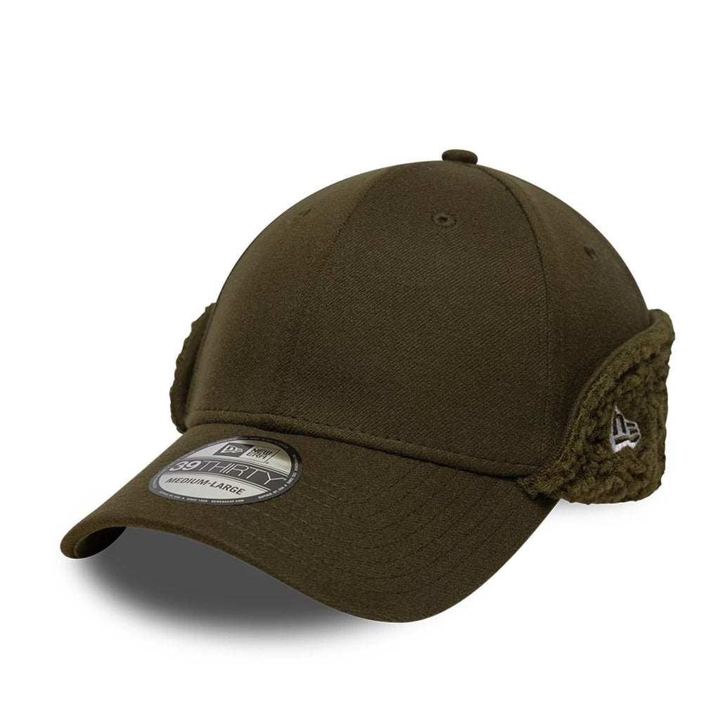 New Era Green 39THIRTY Downflap Stretch Fit Cap