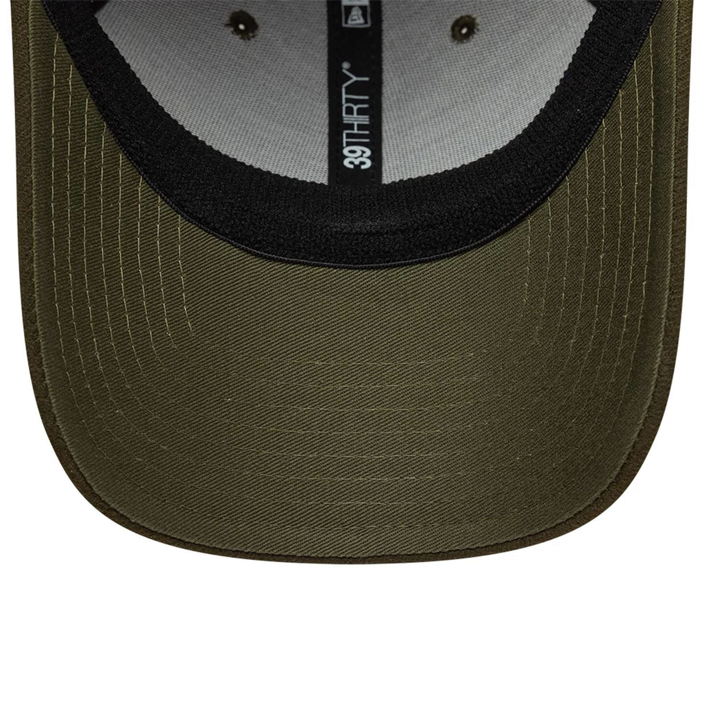 New Era Green 39THIRTY Downflap Stretch Fit Cap