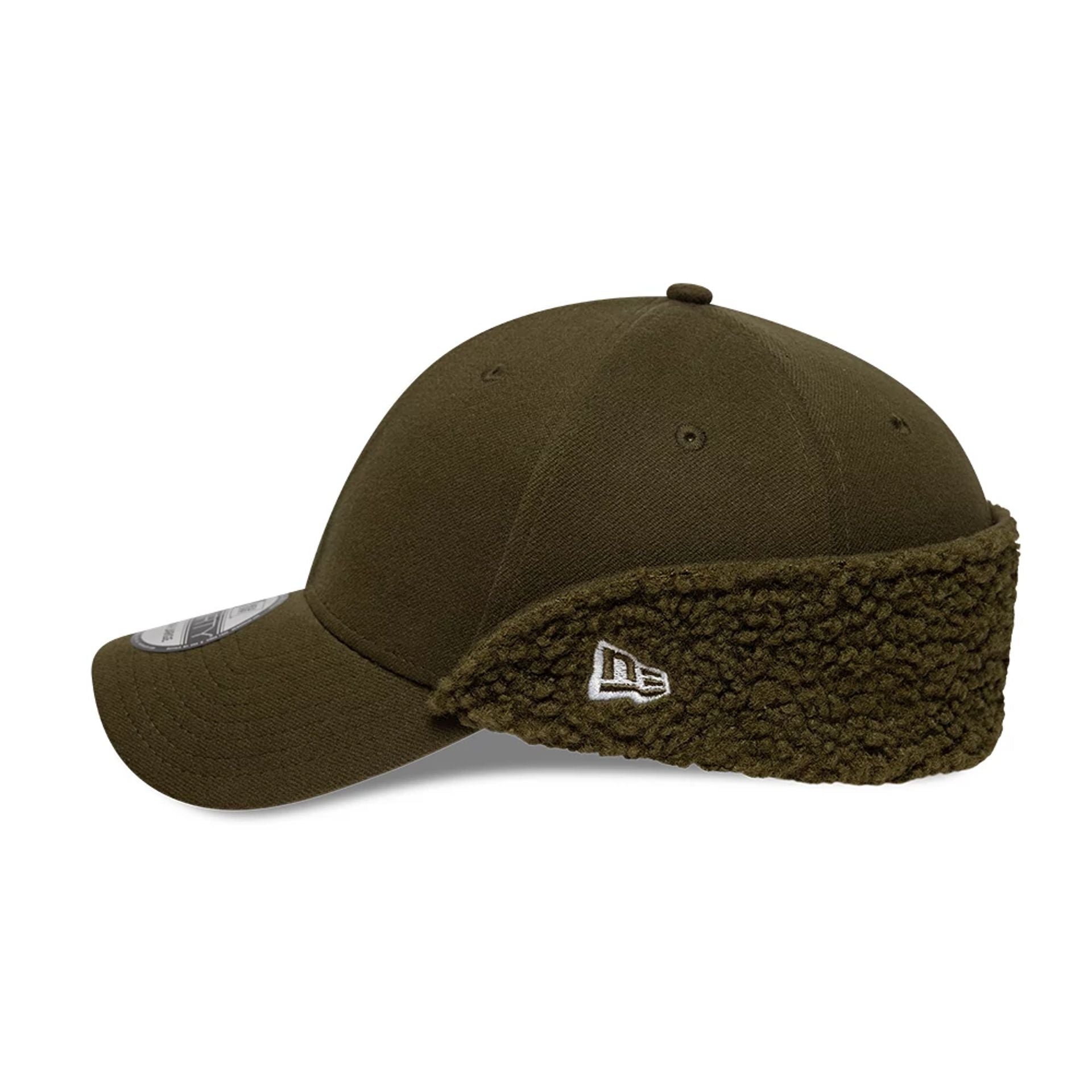 New Era Green 39THIRTY Downflap Stretch Fit Cap