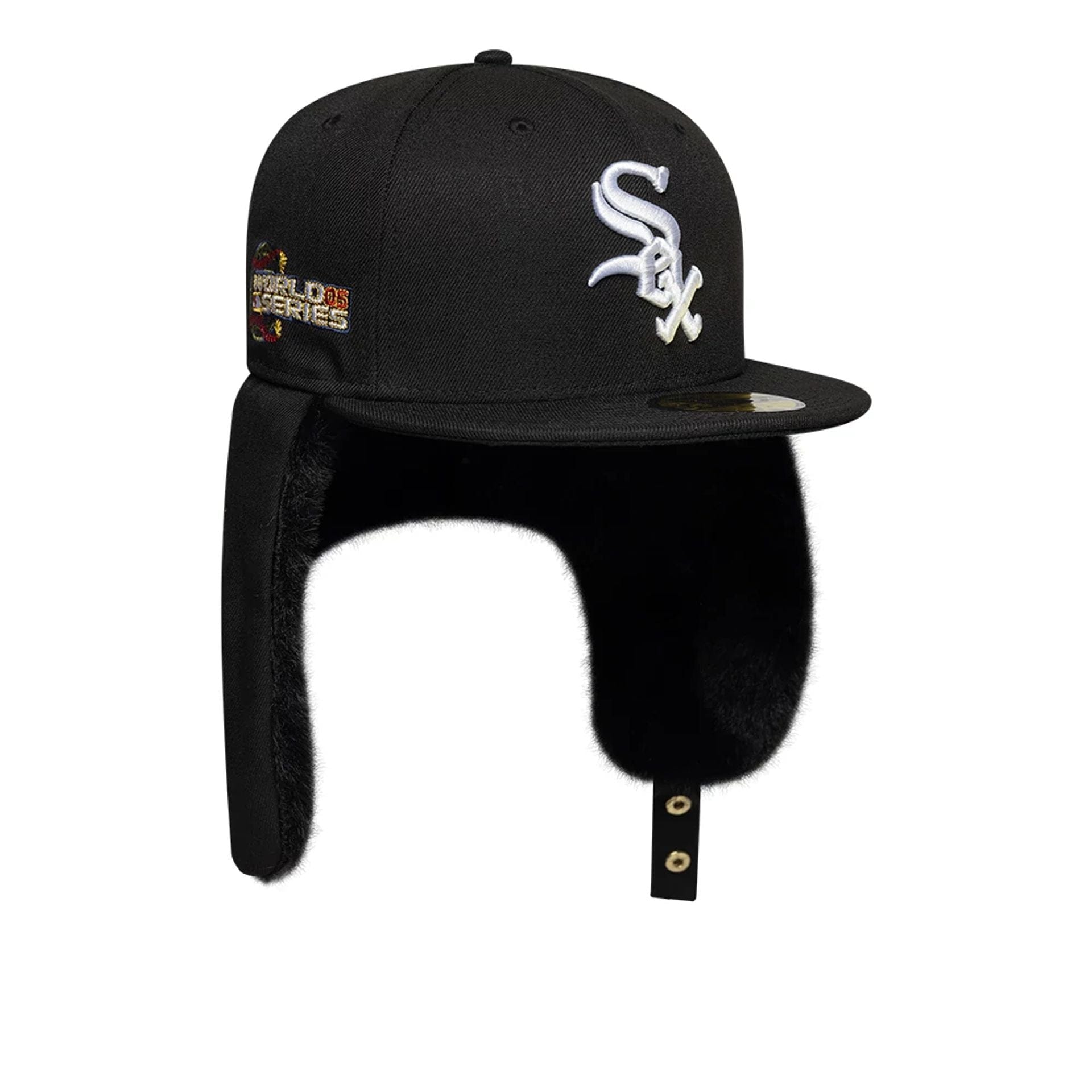 Chicago White Sox MLB World Series Black Dogear 59FIFTY Fitted Cap