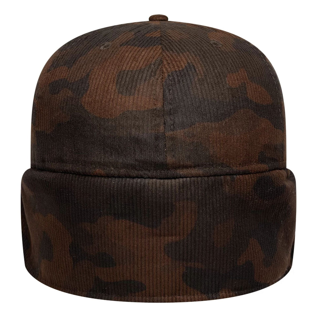 New Era Cord Dark Brown Downflap 59FIFTY Fitted Cap
