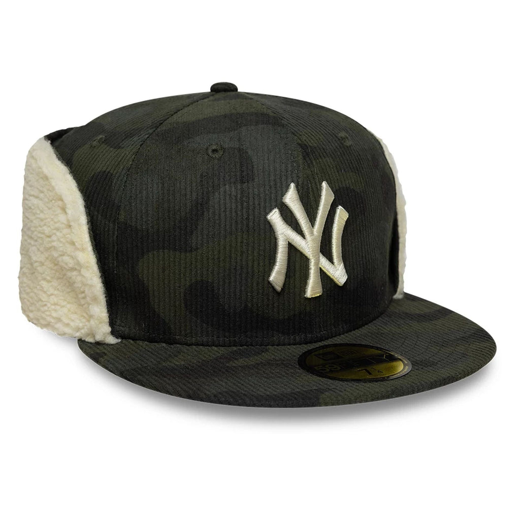New York Yankees MLB Cord Green Downflap 59FIFTY Fitted Cap