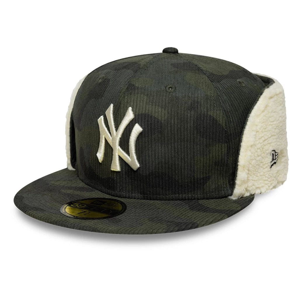 New York Yankees MLB Cord Green Downflap 59FIFTY Fitted Cap