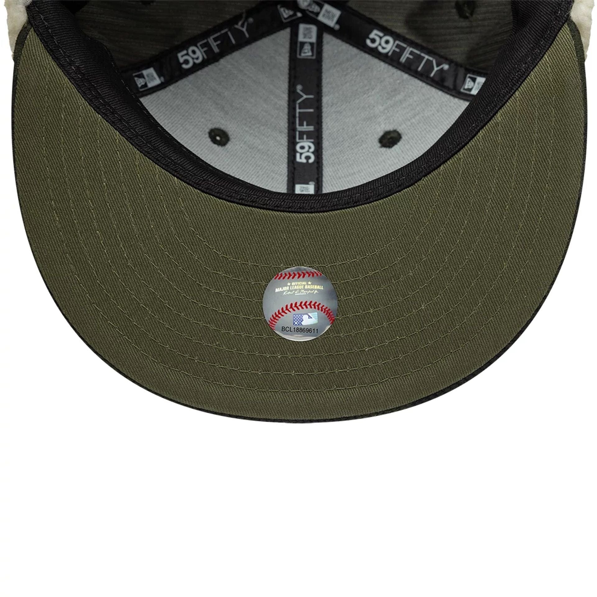 New York Yankees MLB Cord Green Downflap 59FIFTY Fitted Cap