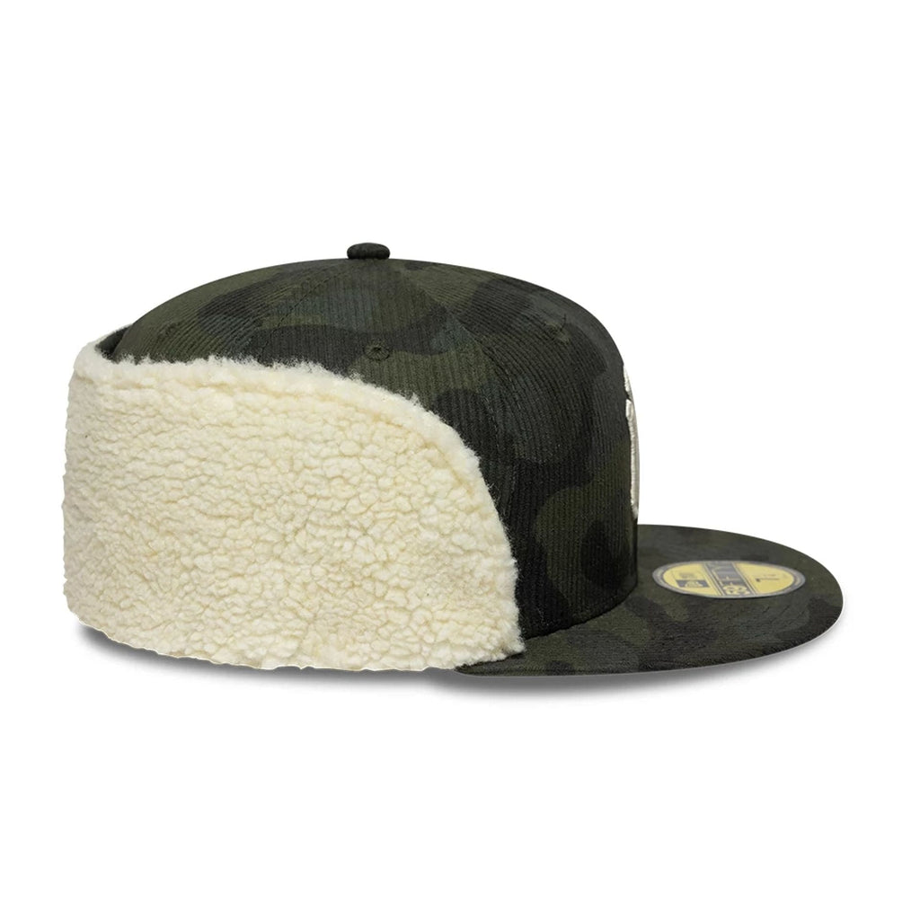 New York Yankees MLB Cord Green Downflap 59FIFTY Fitted Cap