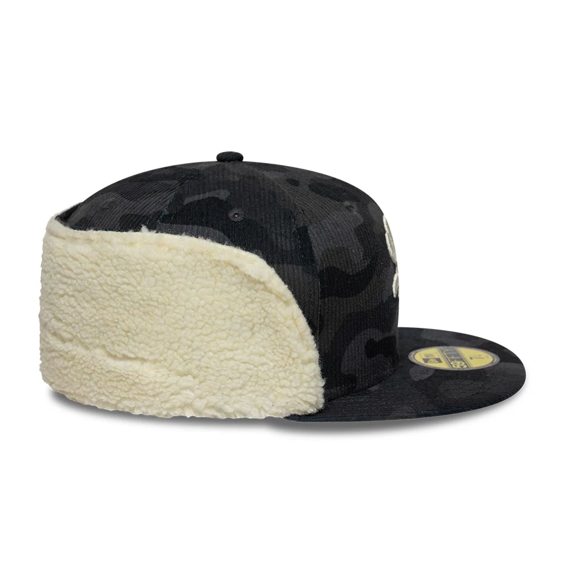 Chicago White Sox MLB Cord Black Downflap 59FIFTY Fitted Cap