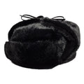 New Era Faux Fur Black Trapper Hat