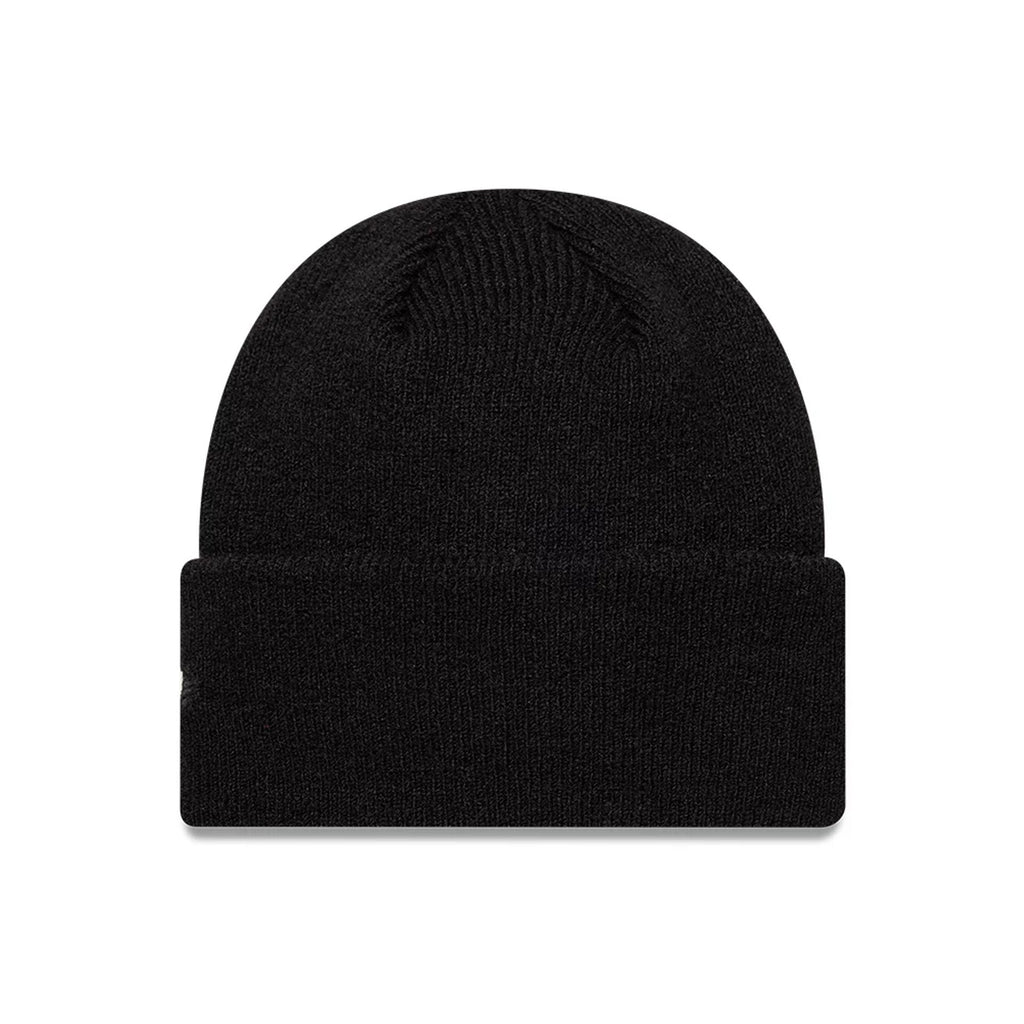 New Era Borg Black Cuff knit Beanie Hat