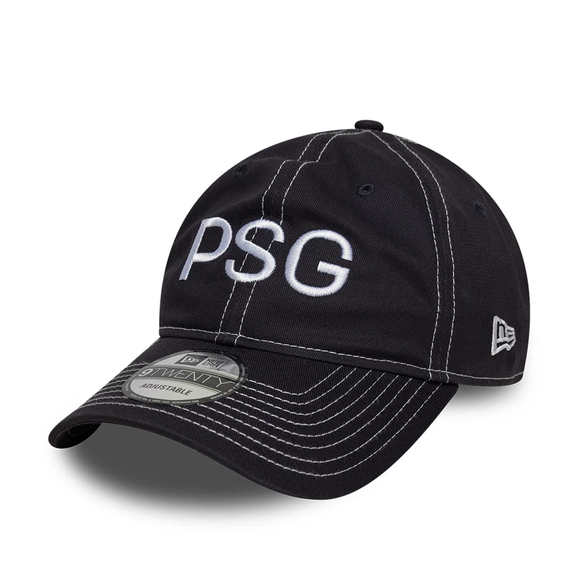 Paris Saint Germain Pop Stitch Navy 9TWENTY Adjustable Cap