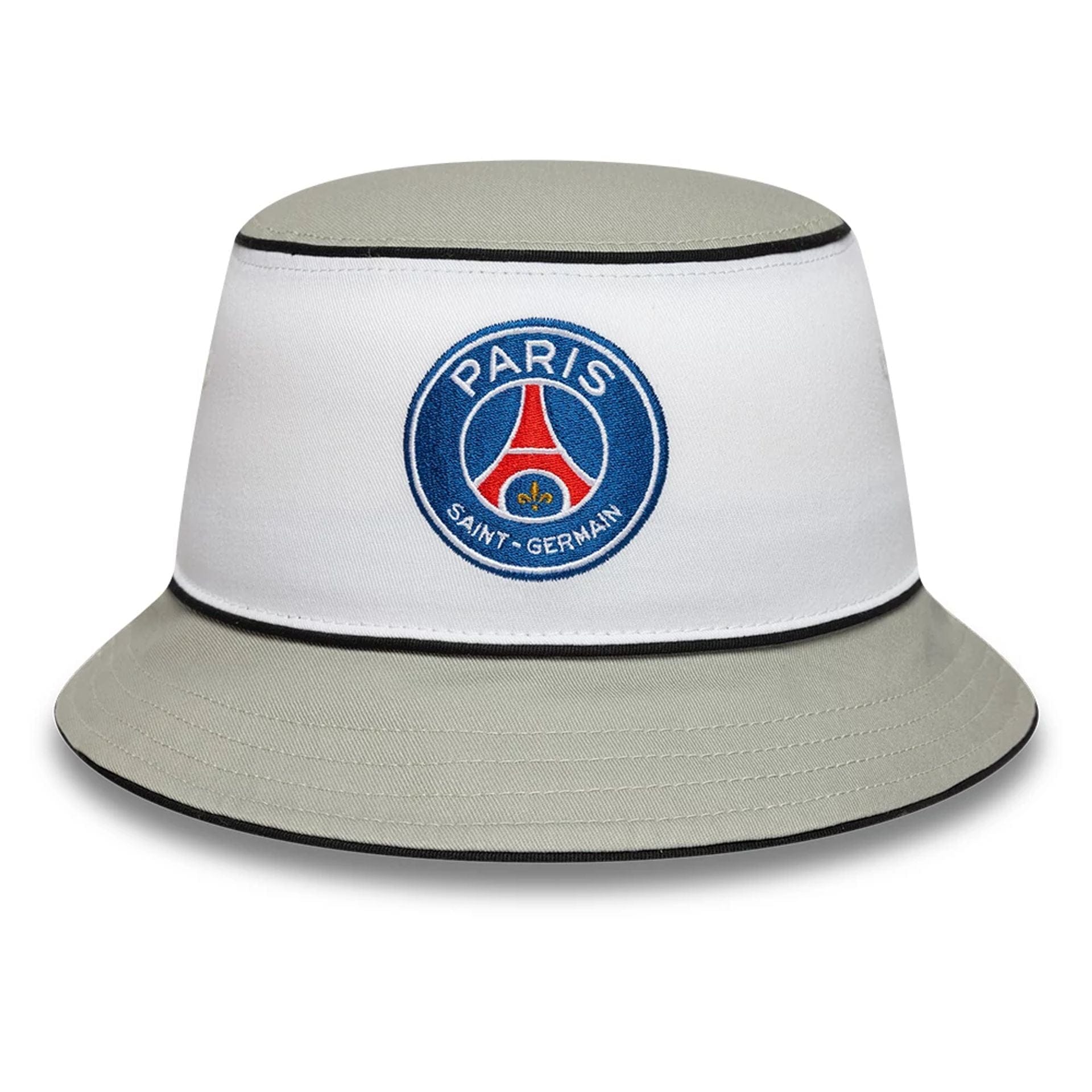 Paris Saint Germain Retro Grey Bucket Hat