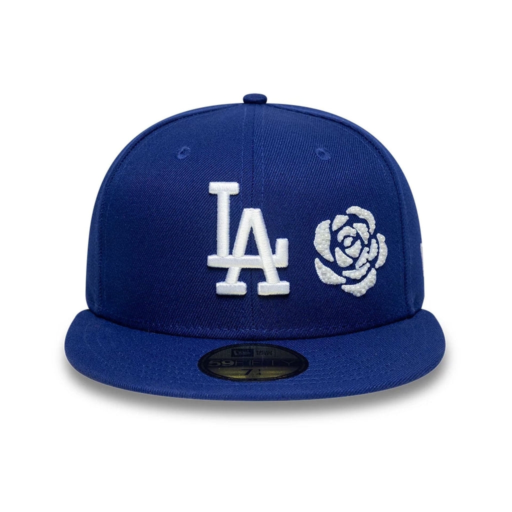 LA Dodgers MLB Faux Pearl Icon Dark Blue 59FIFTY Fitted Cap